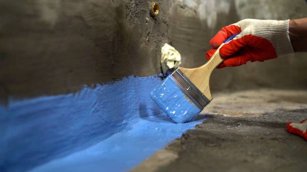 SJ Waterproofing Pros commercial waterproofing team near Lake View, NY